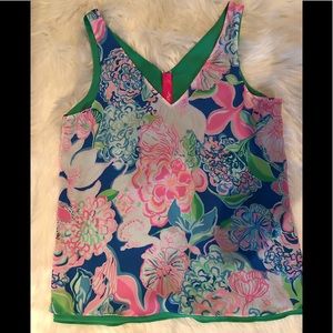 NWT Lilly Pulitzer Reversable V-Neck